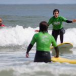 Galeria fotos clases de surf puente de mayo 22